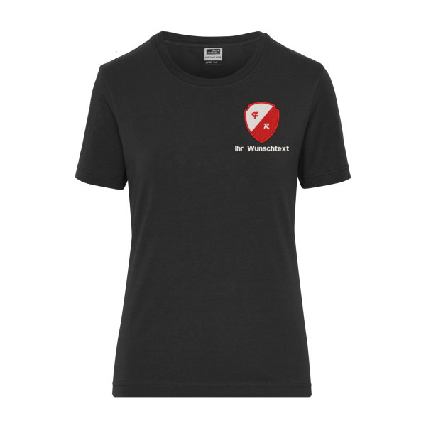 Bruststick - Ladies' BIO Stretch-T Work - SOLID - Miniaturansicht